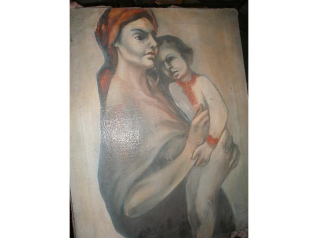 Festmény Madonna gyermekkel