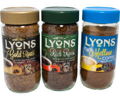 Instant Coffee LYONS , origin UK, since 1894
