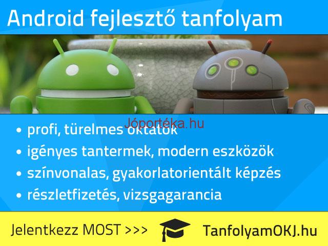 Android fejlesztő tanfolyam Budapesten