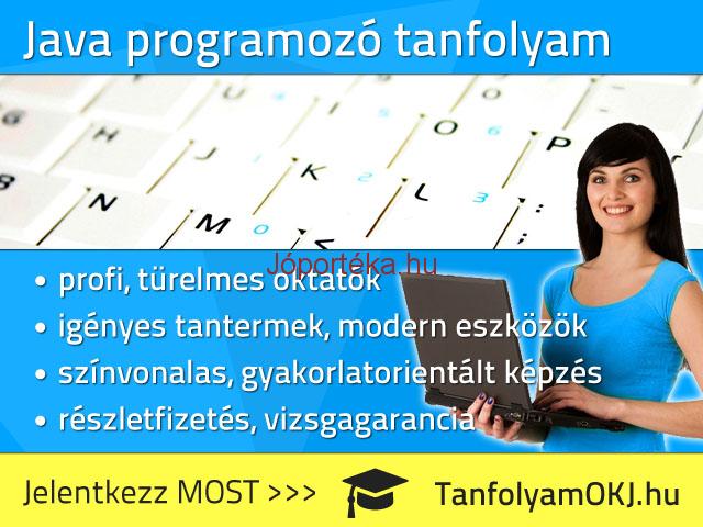 Java programozó tanfolyam Budapesten