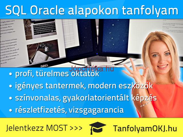 SQL ORACLE ALAPOKON tanfolyam Budapesten