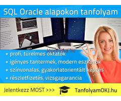 SQL ORACLE ALAPOKON tanfolyam Budapesten