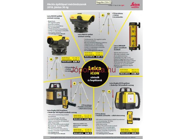 Leica építőipari mérőműszerek