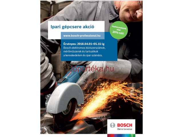 Bosch Gépcsere akció