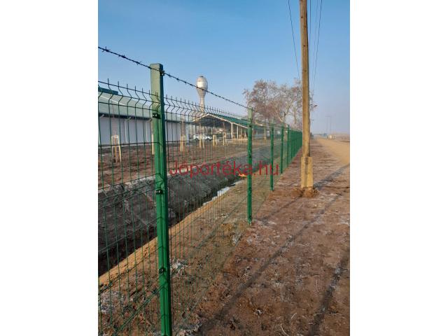 Kerítés építés bárhol az országban! Vadháló, drótfonat, oszlop, kapu, huzal