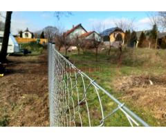 Kerítés kivitelezés építés! vadháló drótfonat drótháló oszlop kapu
