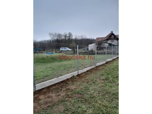 Kerítésépítés profi módon! Vadháló, drótfonat, drótháló, oszlop, kapu, huzal