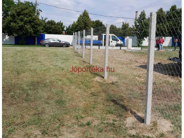 Kerítésépítés ! Betonoszlop, drótfonat, vadháló, drótháló, oszlop, kapu