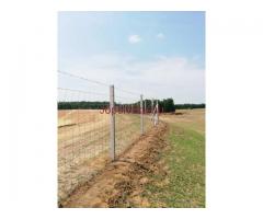 Kerítés építés országosan! Drótkerítés, vadháló, drótháló, drótfonat, oszlop