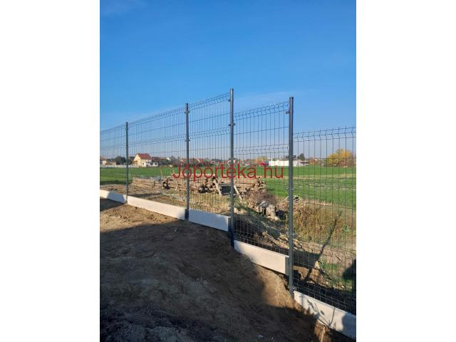 Kerítés építés országosan! Drótháló ,vadháló, oszlop, kapu, huzal