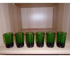 Zöld Jagermeister pohár 5cl 6db