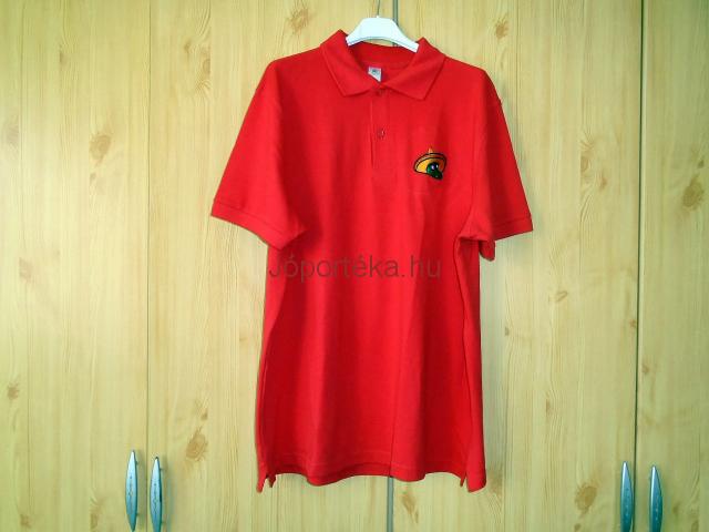 El Sabor piros teniszpóló L