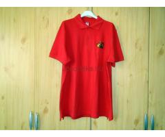 El Sabor piros teniszpóló L