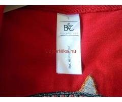 El Sabor piros teniszpóló L