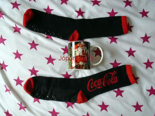 Coca-Cola házizokni+bögre