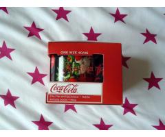 Coca-Cola házizokni+bögre