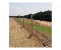 Kerítés a gyártótól: drótkerítés, drótháló, drótfonat, oszlop, kapu, huzal