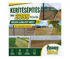 ***KERÍTÉS ÉPÍTÉS ORSZÁGOSAN*** vadháló, drótháló, drótkerítés, kerítéspanel, kapu